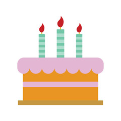 Party cake icon