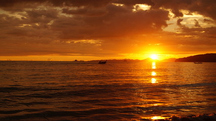 Fototapeta premium Coucher d'Ao Nang