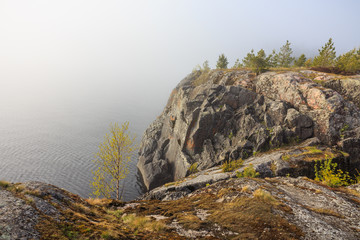 Karelia shkher on Lake Ladoga
