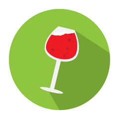 Isolated cocktail icon