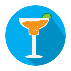 Isolated cocktail icon