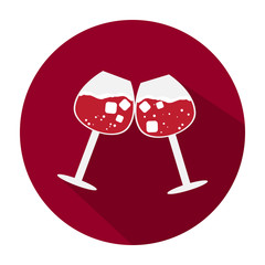 Isolated cocktail icon