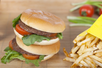 hamburger fastfood