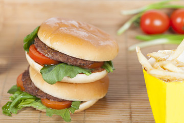 hamburger fastfood