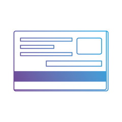 credit cards isolated icon