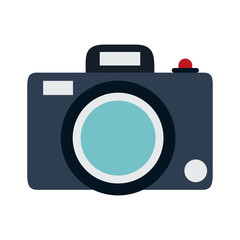 Vintage photographic camera icon vector illustration graphic design