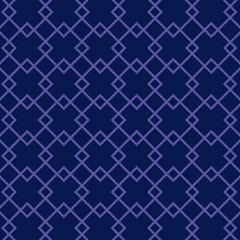 blue geometric seamless pattern