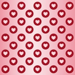 hearts seamless pattern background