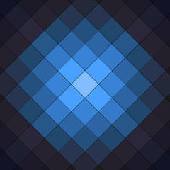 blue tonal square background pattern dark to lght
