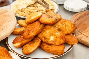 The tat - Tatar national pies