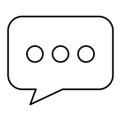 speech bubble message icon vector illustration design