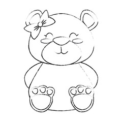 cute bear teddy female