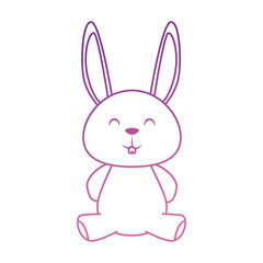 cute little rabbit icon