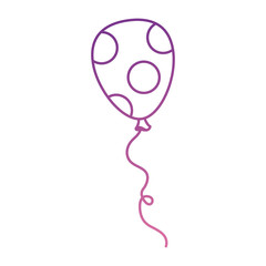 balloon air celebration icon