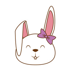 Obraz premium cute little rabbit icon
