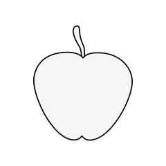 Apple fruit isolated icon vector illustration graphic design