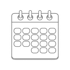 Calendar event symbol icon vector illustration graphic design