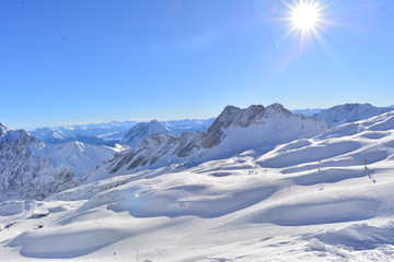Skigebiet Zugspitzplatt 