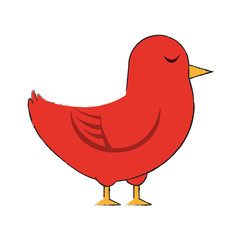 Dove cute bird icon vector illustration graphic design