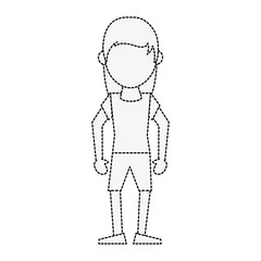 Woman avatar cartoon icon vector illustration graphic design