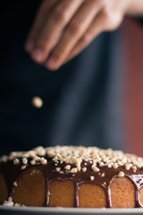 Vanilla homemade cake