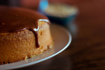 Vanilla homemade cake