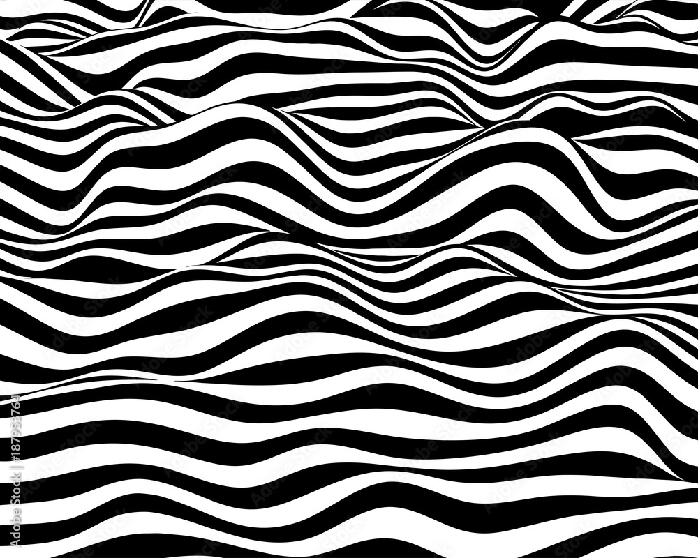Aufkleber vector abstract waves background