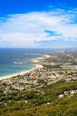 Fototapeta na wymiar Aerial view of Wollongong 