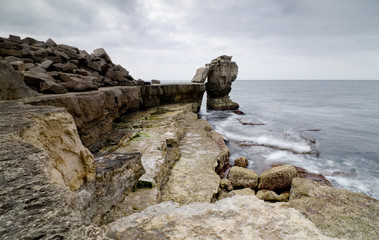 The Coast Of Isle Of Portland