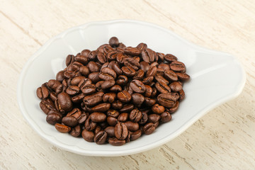 Roasted coffee beans