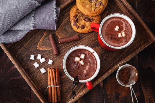 Homemade Hot Chocolate With Marshmallow
