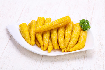 Pickled baby corn