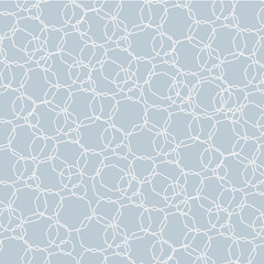 Obraz premium Abstract light background Futuristic pattern of polygons on a gray background Element for design of wallpaper forms templates A modern creative digital pattern made of hexagons Vector Image