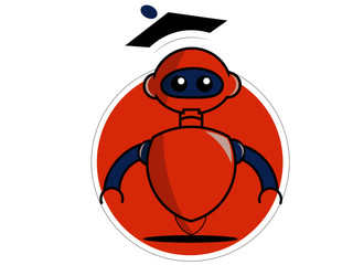 Education Robot Logo