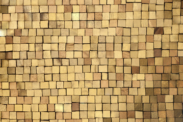 Gold mosaic background