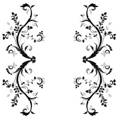 Vintage floral pattern