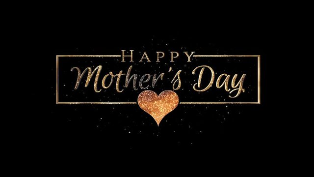 Happy Mothers Day Alpha Channel