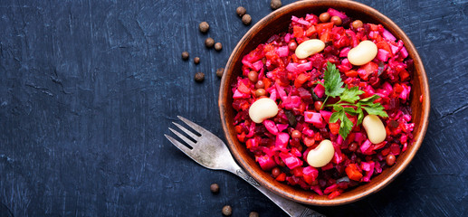 russian salad vinaigrette