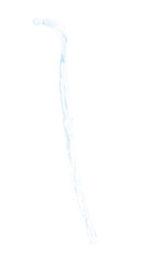 Obraz na płótnie Canvas Splash of liquid in motion isolated