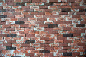 Brick wall for background or wall paper, abstract, pattern, construction details of wall, interior wall