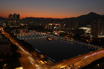 Shing Mun River, Shatin, Hong Kong