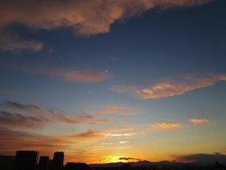 夕暮れの空