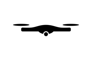 Black Drone Logo