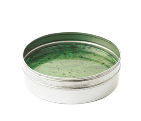 Smart hand putty plastic isolated