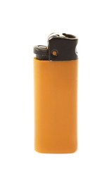 Plastic lighter isolated