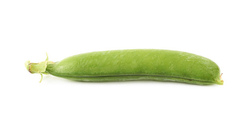 Green pea bean isolated