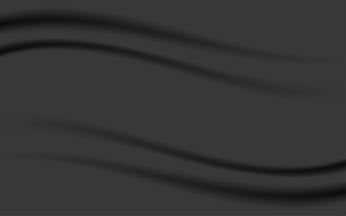 Black silk satin background smooth texture background