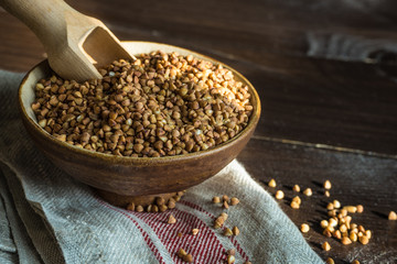 Organic food concept