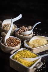 Organic food concept