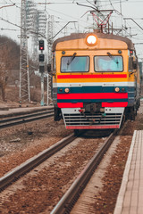 Obraz premium Old passenger train